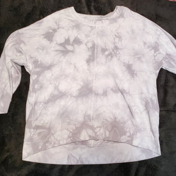 Light Purple/Lavender Tie Dye Long Sleeve - Picture 1 of 7